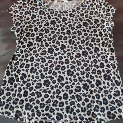 T-shirt panthère/léopard fille – Taille 134/140 – H&M